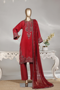 Twist 3Pc Embroidered Dress