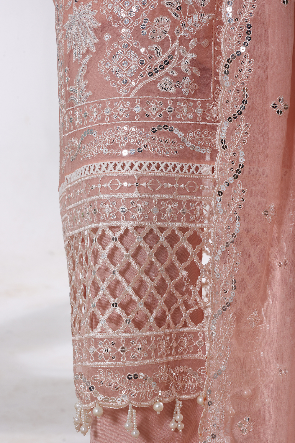 Sheesha 3Pc Embroidered Dress