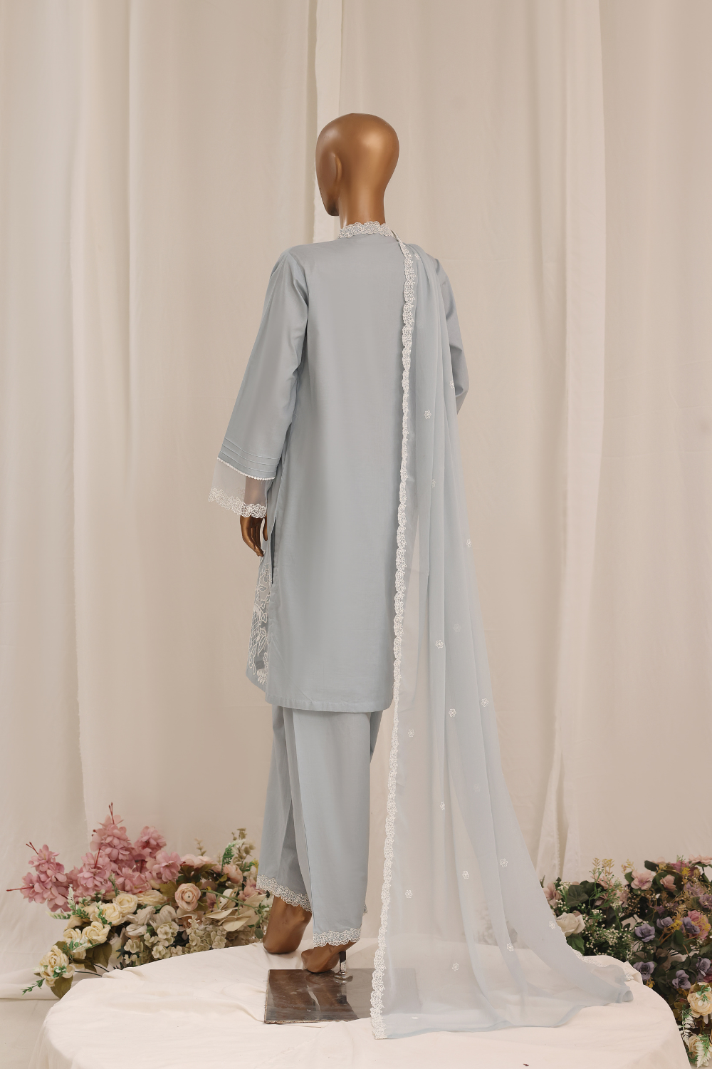 Hico 3Pc Embroidered Dress
