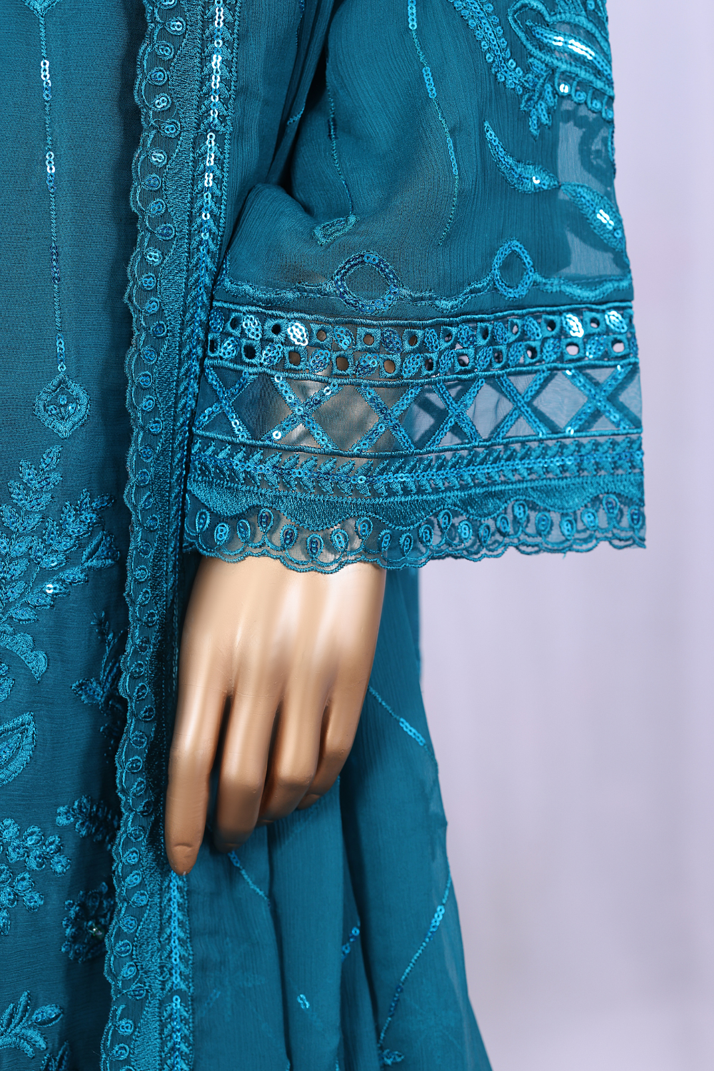 Gul Bahar 3Pc Embroidered Dress