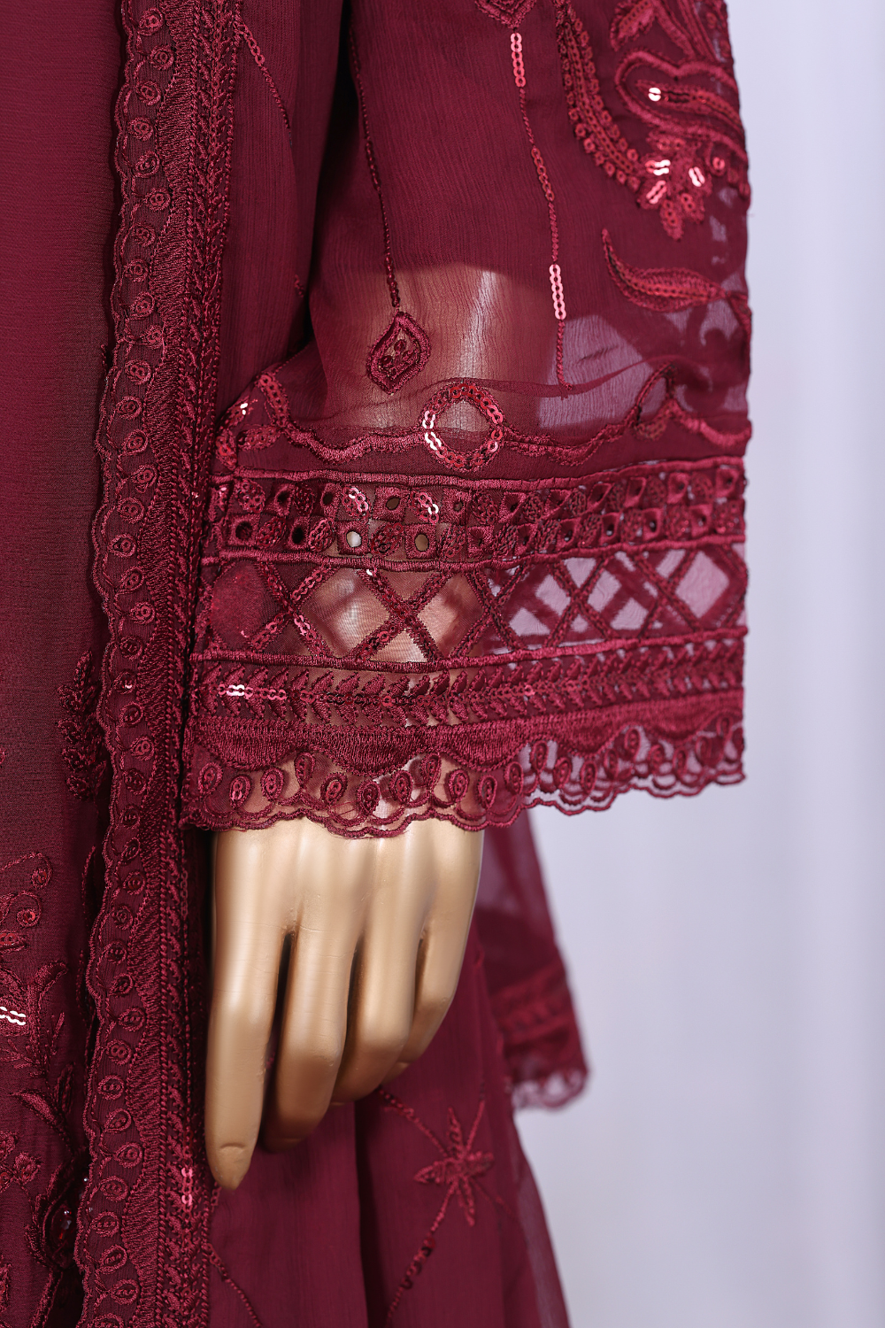 Gul Bahar 3Pc Embroidered Dress