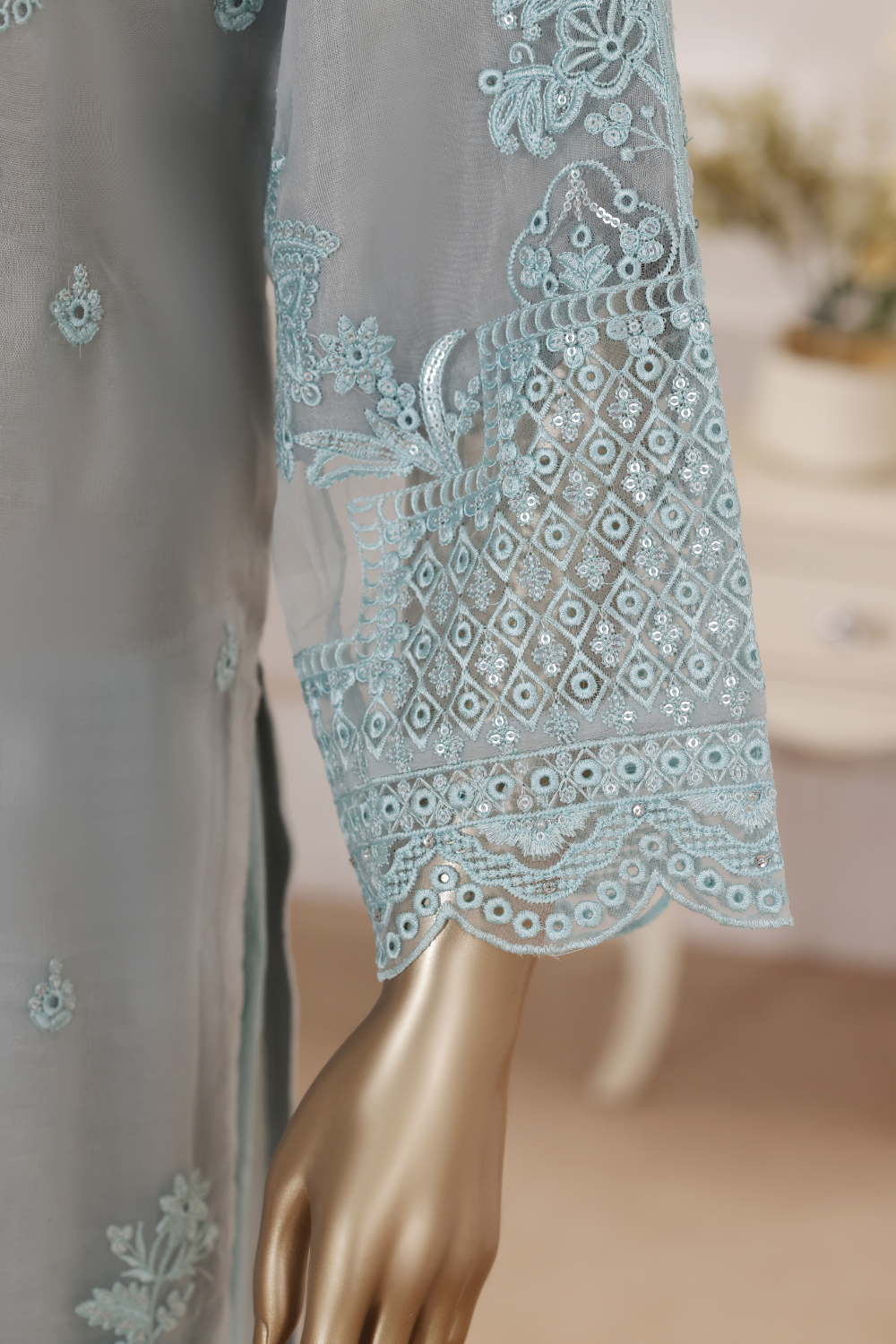 Dori 3Pc Embroidered Dress