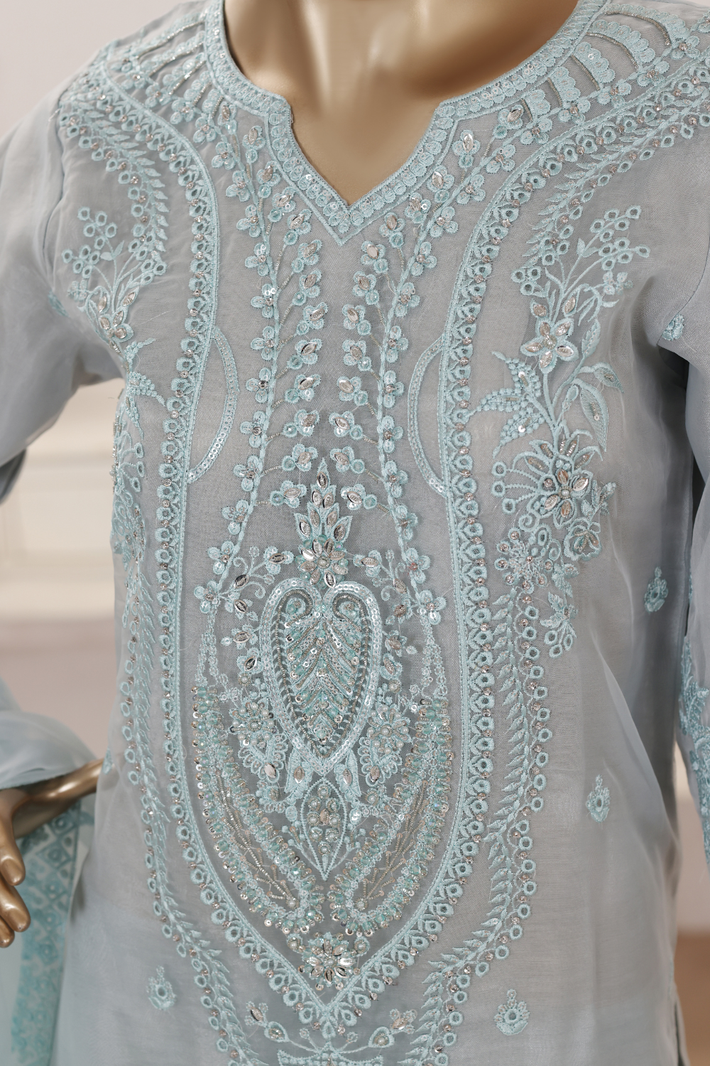 Dori 3Pc Embroidered Dress