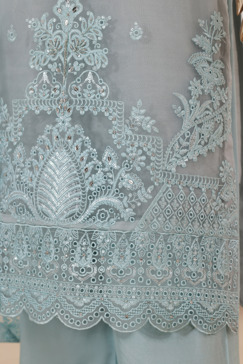 Dori 3Pc Embroidered Dress