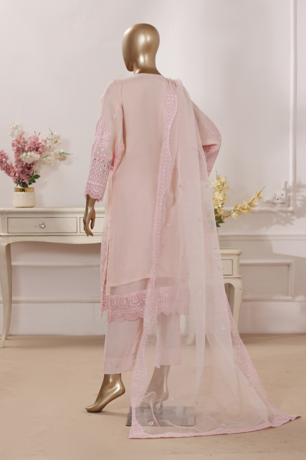 Dori 3Pc Embroidered Dress
