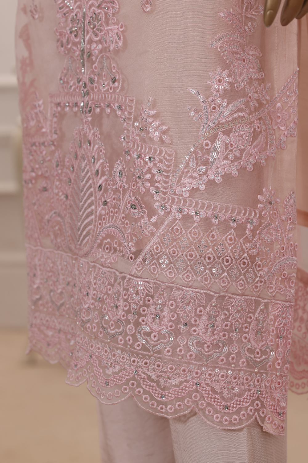 Dori 3Pc Embroidered Dress