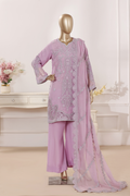 Glorious 3Pc Embroidered Dress