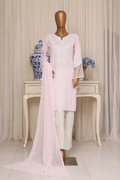 Brush Gulaab 3Pc Embroidered Dress
