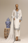 Sketch Cotton 3Pc Embroidered Dress