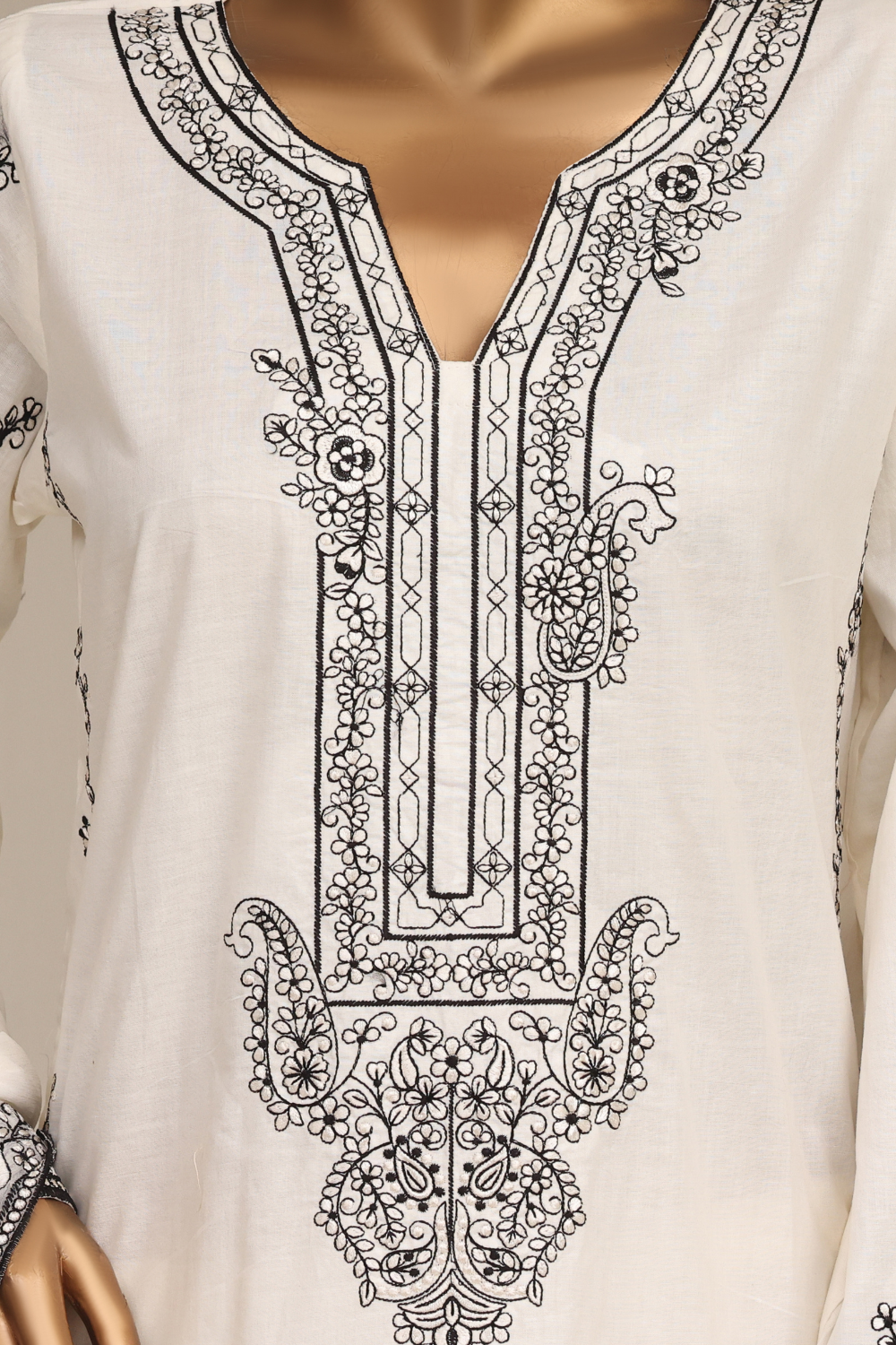 Sketch Cotton 3Pc Embroidered Dress