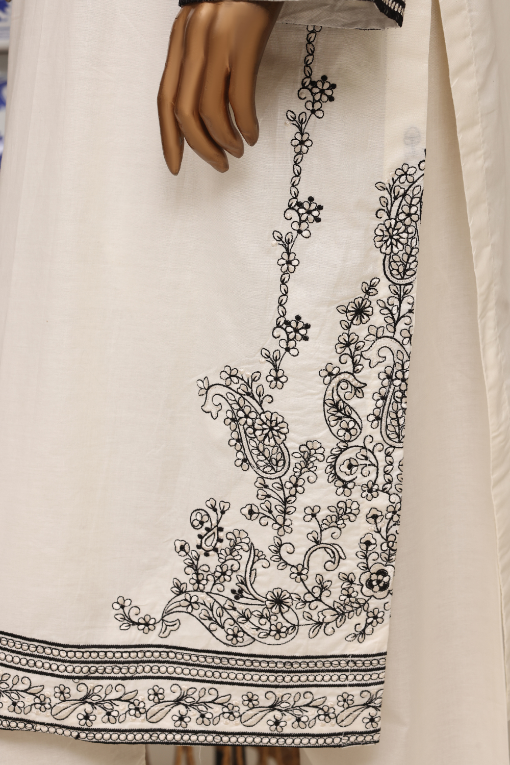 Sketch Cotton 3Pc Embroidered Dress