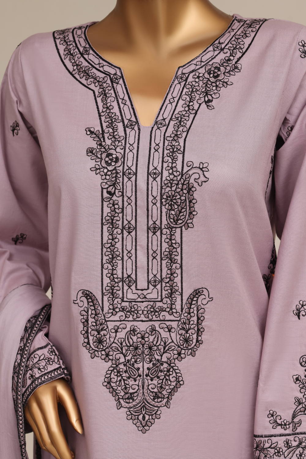 Sketch Cotton 3Pc Embroidered Dress