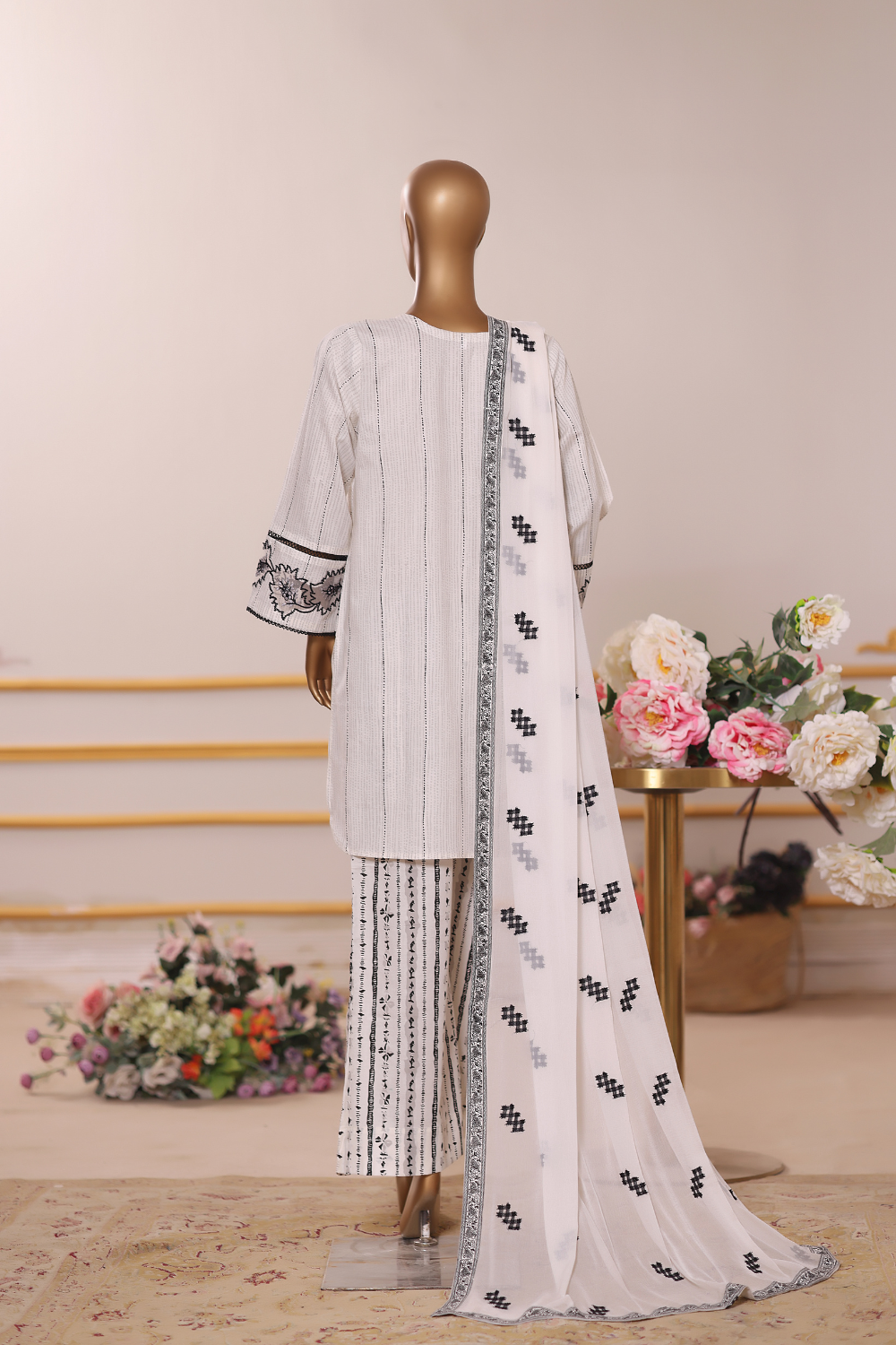 Pie 3Pc Embroidered Dress