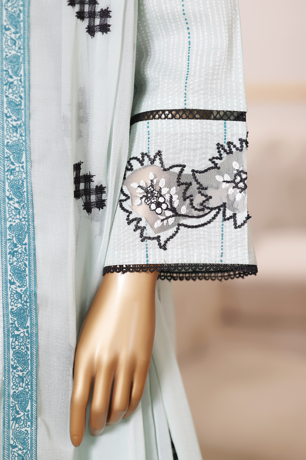 Pie 3Pc Embroidered Dress