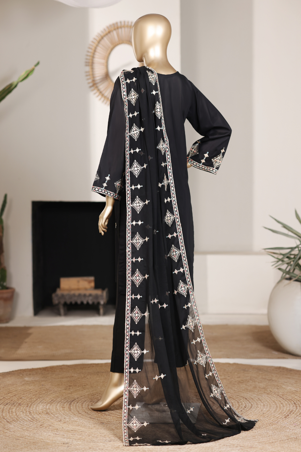 Balochi 3Pc Embroidered Dress