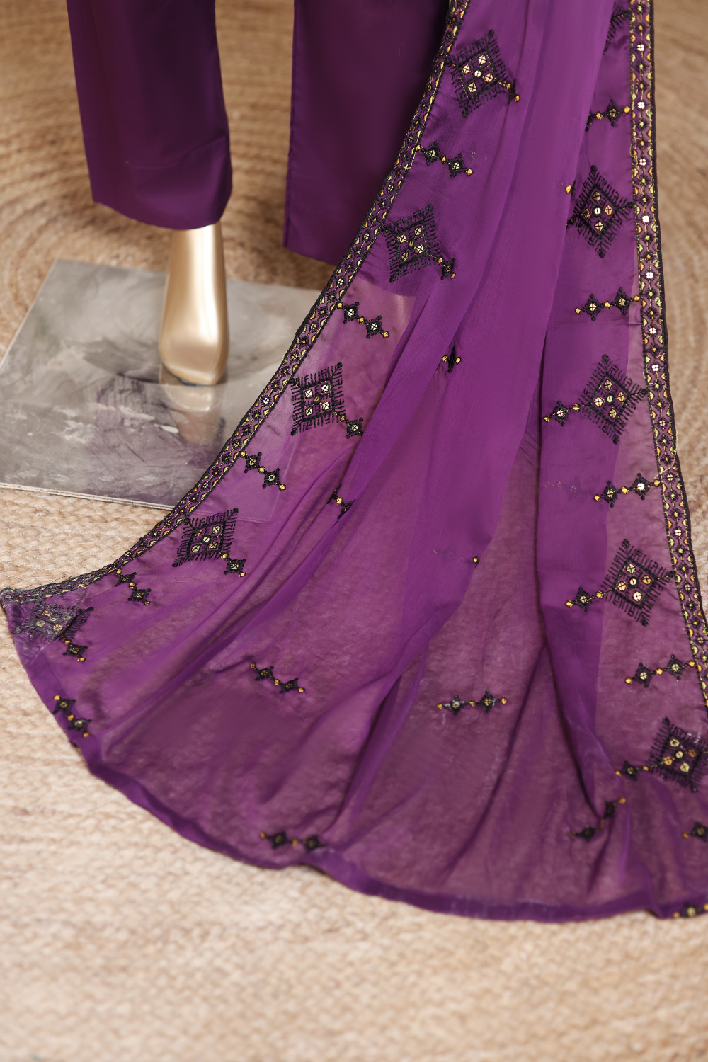 Balochi 3Pc Embroidered Dress